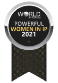 World IP Forum Powerful Women In IP 2021 badge