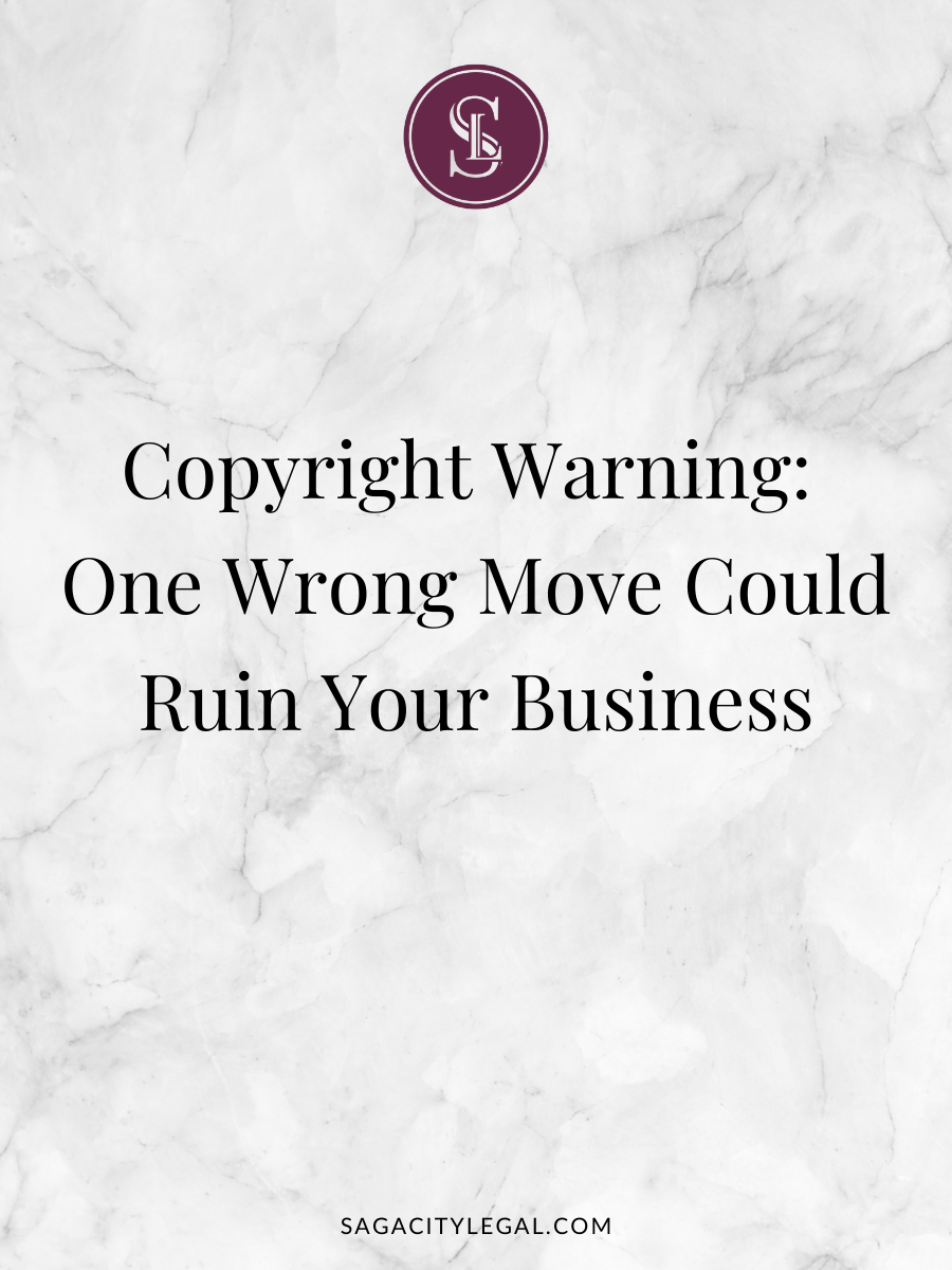 copyright warning